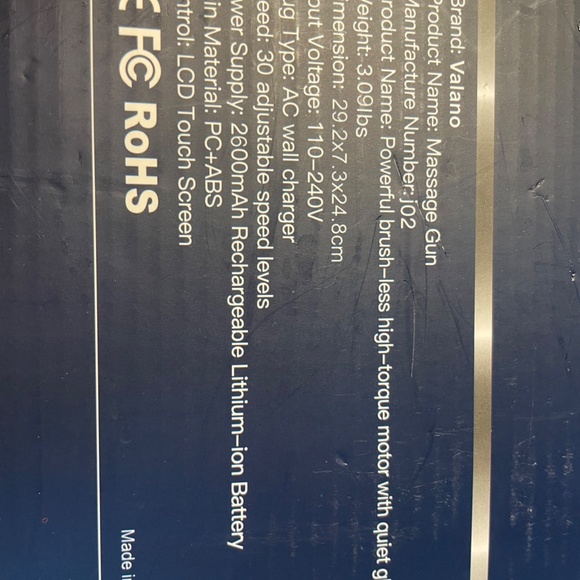 Deep tissue massage gun - Picture 2 of 4